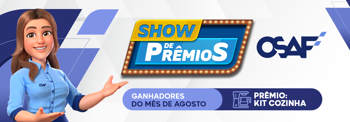 Ganhadores do mês de Agosto/2024
